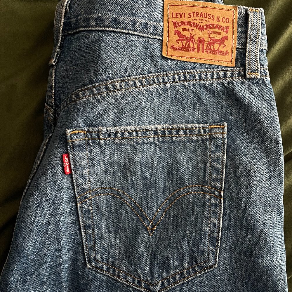 Women's High Waisted Straight Jeans